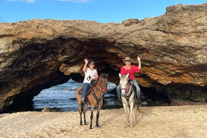 2-Hour Horseback Riding Tour to Little Natural Bridge in Aruba - Key points to know before you go