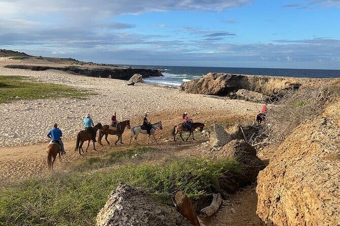 2-Hour Horseback Riding Tour to Little Natural Bridge in Aruba - Stop 1: Rancho Amistad to the Wariruri Beach area