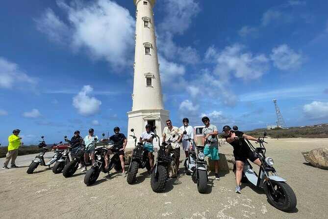 3-Hour Electric Scooter Island Tour in Aruba (1 or 2-seater) - Arashi Beach for a calmer local-feeling coast