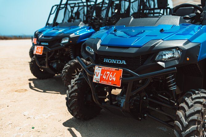 4 seat UTV Rental Adventure - Starting in Oranjestad: pickup, return, and why timing matters