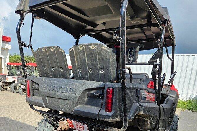 4-seater UTV Island 4hr Tour in Aruba, morning or afternoon - Your 2023 Honda 4-Seater Ride: Hands-On Fun With Safety First