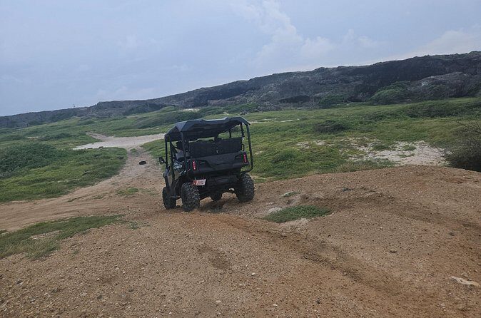 5-seater UTV 4 Hours Island tour in Aruba - Stop 4: Cave Pool Aruba, where swim time depends on conditions
