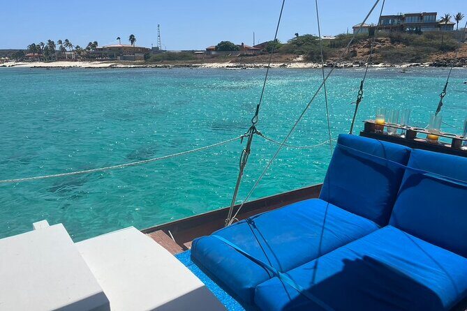 Adults Only Catalina Bay Small Group Snorkel & Sunset Sail - The Sunset Sail Back: Pink and Orange, Low Stress