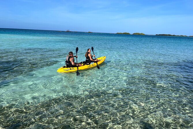 Adventure Kayak & Snorkeling at Reef Island Aruba - Meet at Mangel Halto: Instructions and First Paddle Beats