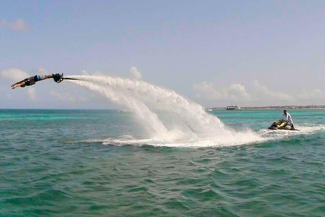 Aruba Flyboarding & Jetovator Experience: Fly Like a Bird & Dive Like a Dolphin - Weather, ID check-in, and other real-world constraints