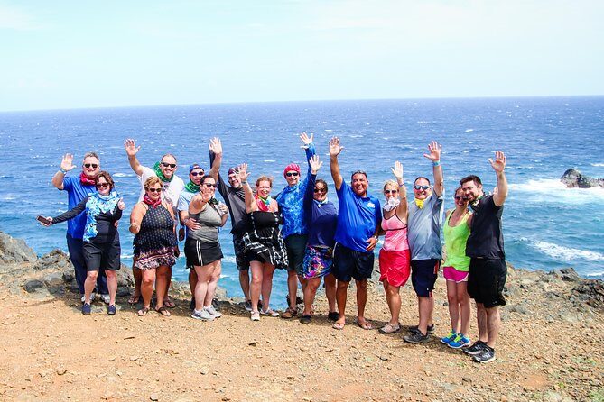 Aruba Jeep Tour: Natural Pool, Caves and Baby Beach Adventure - Conchi Natural Pool: swim, snorkel, and the stairs you can’t skip
