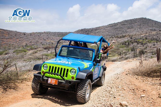 Aruba Jeep Tour: Natural Pool, Caves and Baby Beach Adventure - Baby Beach (Klein Lagoen): sheltered water, quick beach time