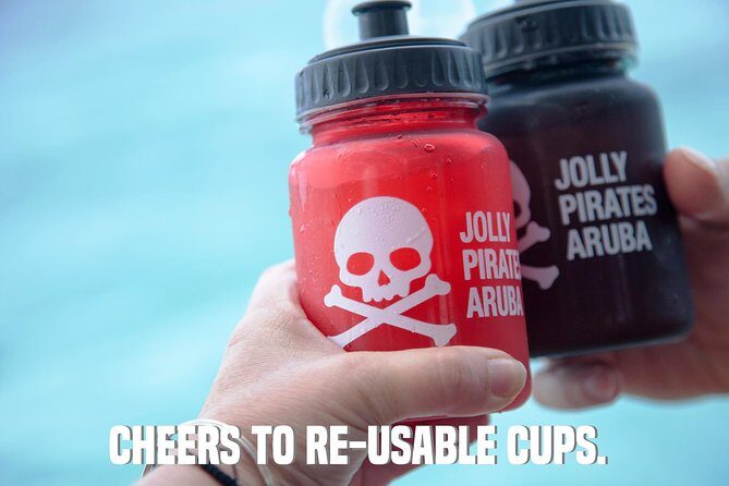 Aruba Jolly Pirate Afternoon Sail with Snorkeling - On Board: Teak Deck Comfort, Restrooms, and the Open Bar Vibe