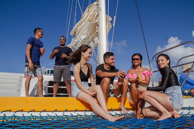 Aruba Morning Snorkel Sail aboard Palm Pleasure Catamaran - Boca Catalina, Arashi reef, and why three stops are better than one