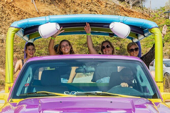Aruba National Park Tour with Natural Pool & Baby Beach Snorkel - Your ride: the open-air safari truck (fun, but plan for it)
