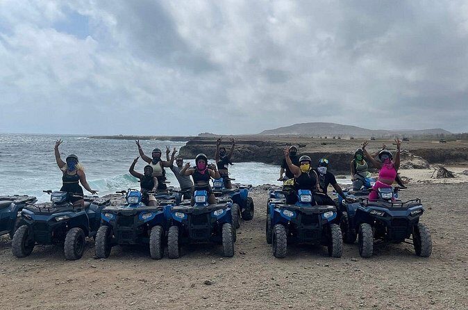 Aruba Off-Road ATV Tour with Cave Pool Swim - Stop 2: Andicuri Beach for swim or relax mode