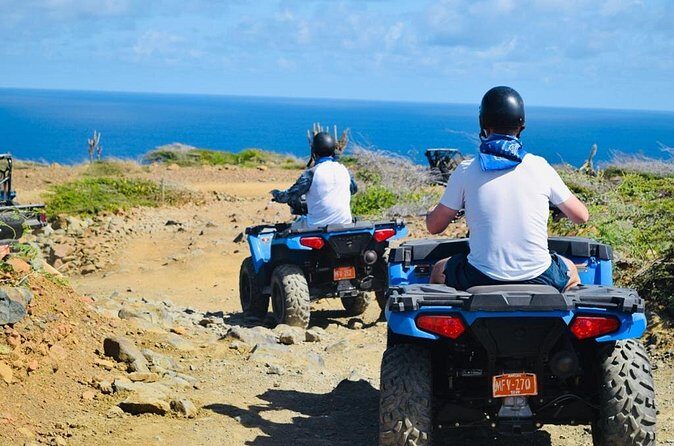 Aruba Off-Road ATV Tour with Cave Pool Swim - Stop 3: Bushiribana Ruins for atmosphere in a short stop