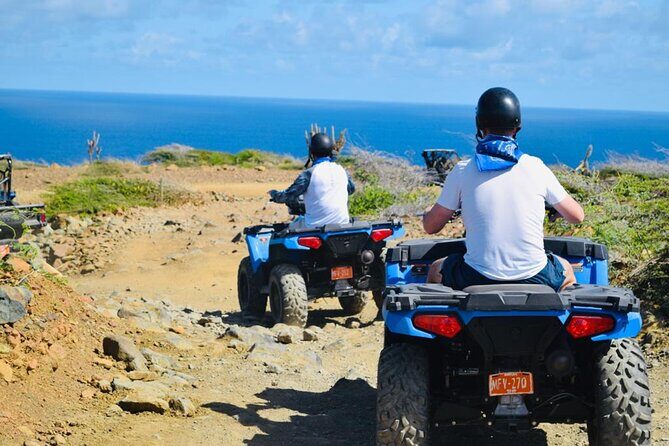 Aruba Off-Road ATV Tour with Cave Pool Swim - Yamaha Grizzly 350CC: single vs double and what to choose