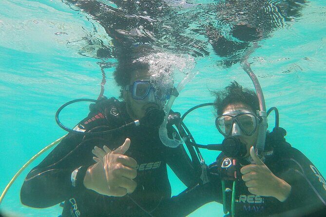 Aruba PADI Scuba Diving Program Non Certified Divers - The 3-Hour Plan: Video, Book Work, Shallow Skills, Then Mangel Halto
