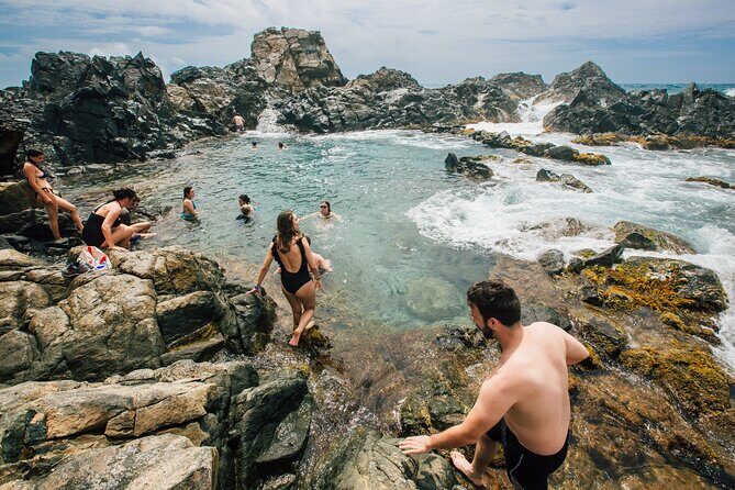 Aruba Signature Jeep Tour: Natural Pool and Baby Beach - Arikok National Park stops: Natural Pool and Conchi
