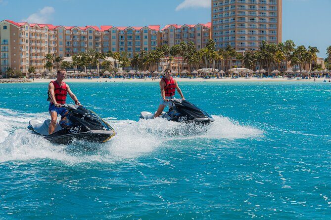 Aruba Single Jetski Waverunner near Eagle Beach - Staff and guides: the difference between fast and smooth