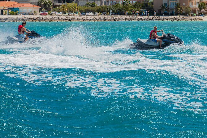 Aruba Single Jetski Waverunner near Eagle Beach - From the desk to the dock: how the ride timing actually works