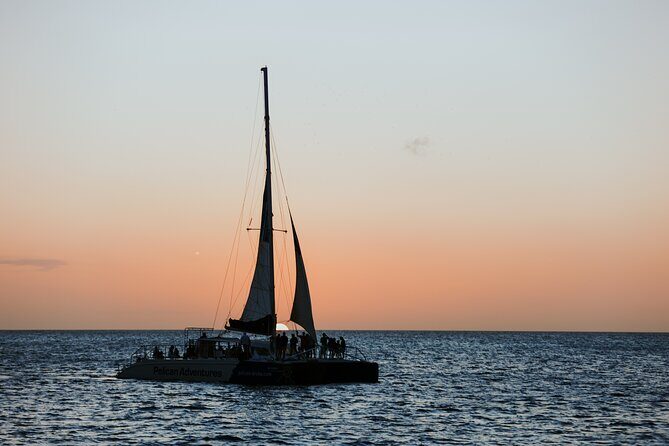 Aruba Sunset Sail Experience - Pelican Pier meeting point: easy access and real timing
