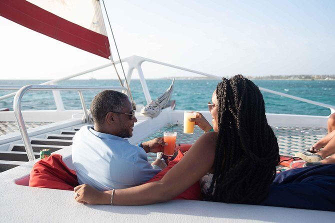 Aruba Sunset Sail with Appetizers and Open Bar - Crew Energy: Dancing, Storytelling, and Familiar Names