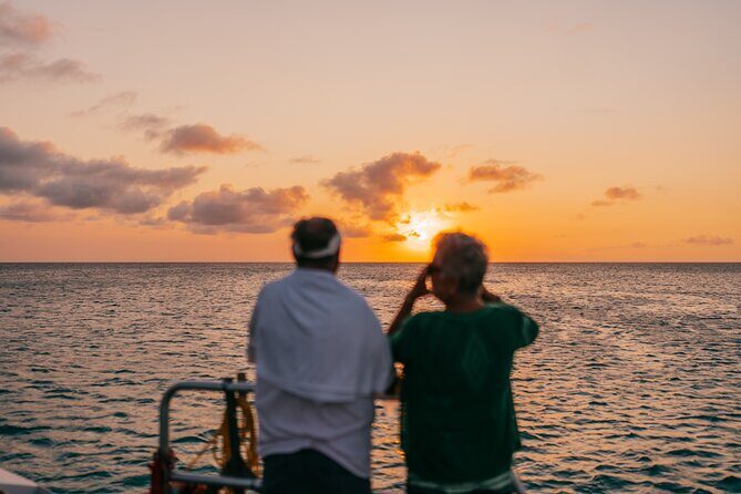 Aruba Sunset Sail with Caribbean Dinner and Live Music - How the sail route treats you: coast views to Eagle Beach and the Lighthouse
