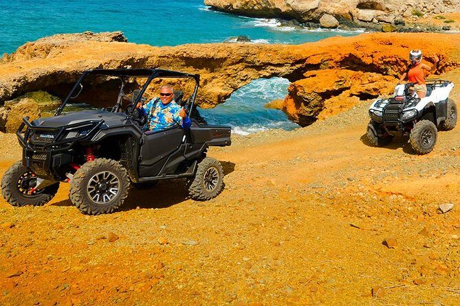 Aruba UTV, ATV Adventure to Secret Beach and Cave Pool - The North Coast Route: Blackstone Beach, Andicuri Views, Natural Bridges