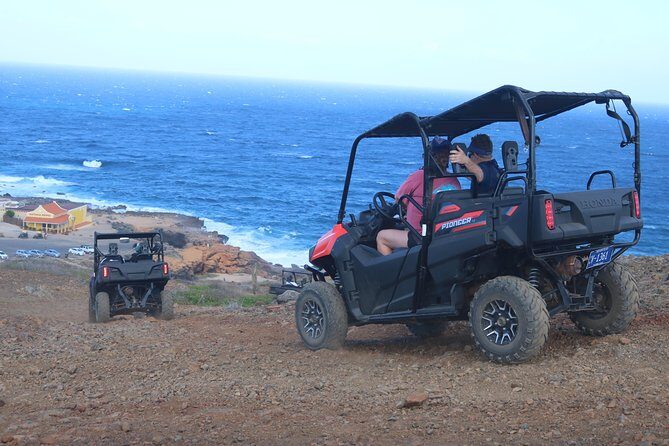 Aruba UTV, ATV Adventure to Secret Beach and Cave Pool - Arashi Beach Finale: Calm Water After the Dusty Ride