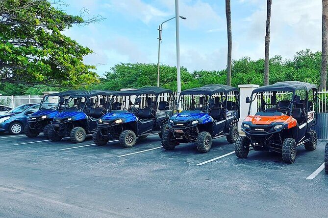 Aruba UTV Rental: 4-Seater for Adventure Exploration - Picking your route with the map: how to make 8 hours feel like more