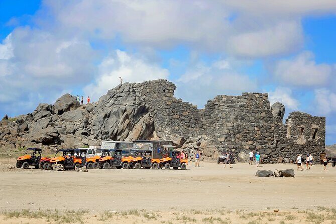 Aruba UTV Tour with Natural Cave Pool and Cliff Jumping - Wariruri Bay And Bushiribana Ruins: Coast Views With A Side Of Aruba’s Past