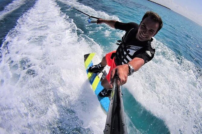 Aruba Water Skiing or Wakeboarding - Gear and instruction: how the guide support really shows up