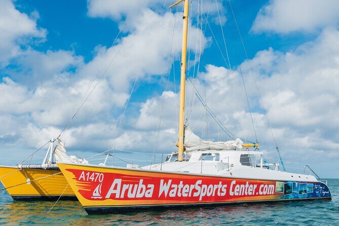Arusun Catamaran Sail with Snorkeling in Aruba - The snorkel plan: Antilla Shipwreck plus Catalina Bay