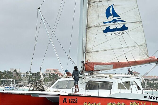 Banana Adventure Catamaran Tropical Sunset Sail - MooMba Beach Bar and the 5:00 pm Start
