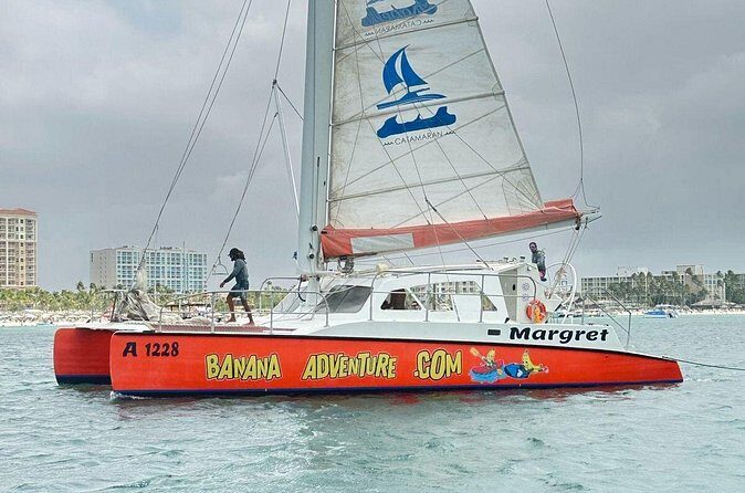 Banana Adventure Catamaran Tropical Sunset Sail - Crew Energy: Manuel, JJ, Jeremy, and Cuba’s Role