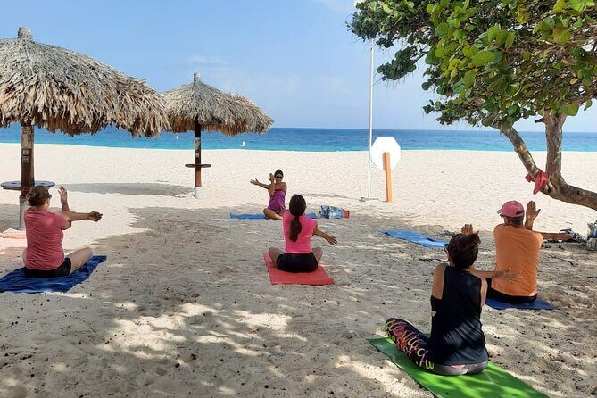 Beach Yoga, Sound Bath & meditation, all levels welcome - Eagle Beach yoga: the meeting point and the vibe you’ll feel fast