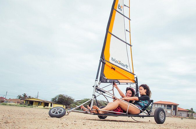 Blokarting in Aruba's Rocky Ground - The rocky ground factor: fun, but pack smart