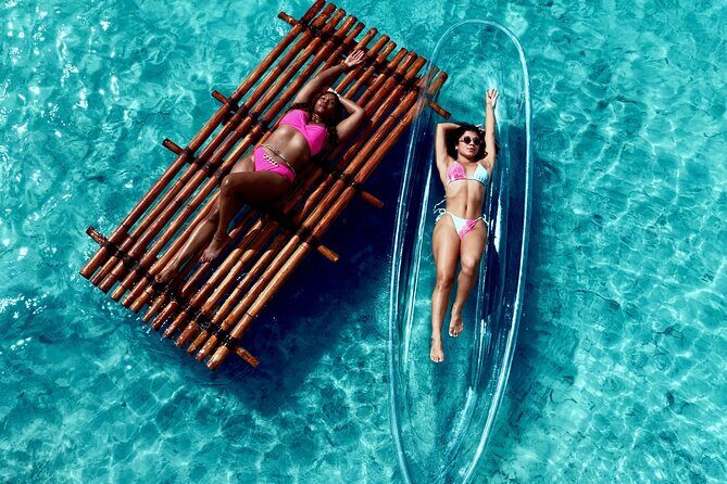 Clear kayak & Bamboo raft ARUBA! Same Day Delivery! PACKAGE DEAL! - Quick Hits Before You Go