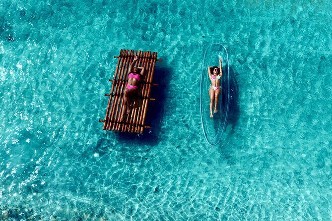 Clear kayak & Bamboo raft ARUBA! Same Day Delivery! PACKAGE DEAL! - Clear Kayak Photoshoot: What Makes the Look Special