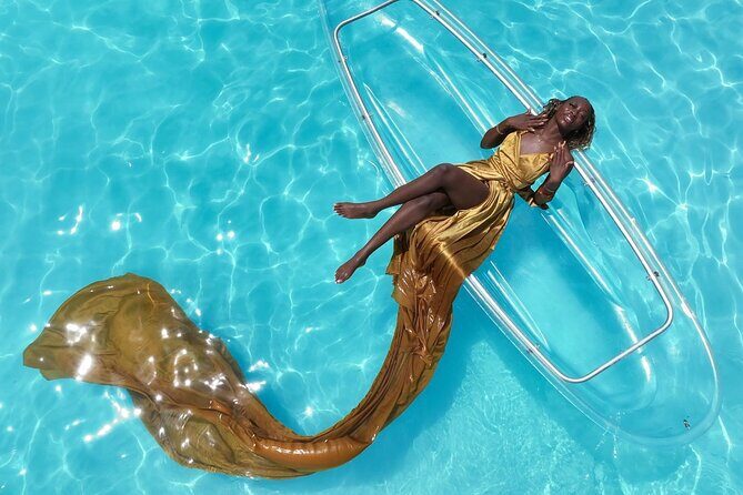 Clear kayak & Bamboo raft ARUBA! Same Day Delivery! PACKAGE DEAL! - Bamboo Raft Photoshoot: A Different Mood, Same Dream Memories