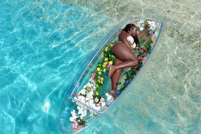 Clear kayak & Bamboo raft ARUBA! Same Day Delivery! PACKAGE DEAL! - Decorations, Posing, Water Shots, and Why This Feels Effortless