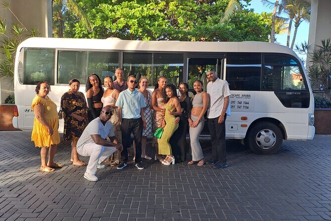 Explore Aruba with Escape Aruba(Private) - Your Bus Choice: AC Comfort vs Open-Air Aruba Breeze