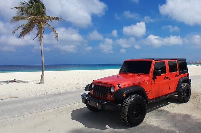 Full day Aruba Island Private Jeep Tour Arikok Park - Drone Shots - Meeting up and how the day usually runs (pickup, comfort, pacing)