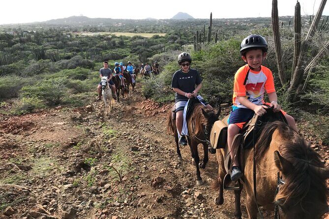 Horseback Ride Tour to Natural Pool in Arikok National Park - The ride through Arikok: highlands views, then coastline scenery