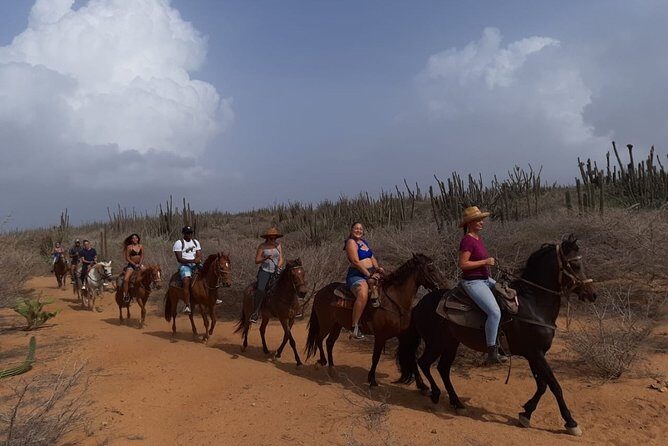 Horseback Riding 2 Hr SUNSET , Rock formation & North Coast Ride - The Sunset Portion: Hilltop Views and That Final Golden Hour