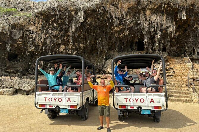 Jeep Tour Arikok National Park and Snorkeling at Baby Beach - Inside Arikok National Park: Conchi Natural Pool to Dos Playa