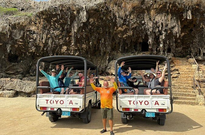 Jeep Tour Arikok National Park and Snorkeling at Baby Beach - Baby Beach Snorkeling: Where the Water Turns Into the Main Event