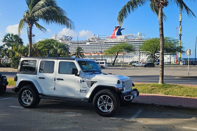 Jeep Wrangler 4 Door HardTop Rental in Aruba - Timing that works: 8 hours, cruise port constraints, and return pressure