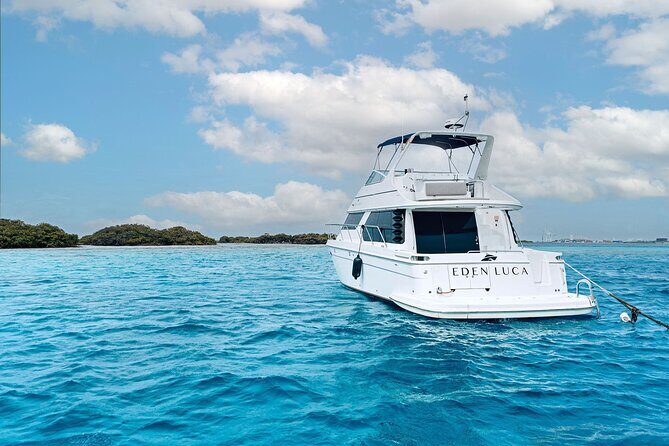 Luxury Private Yacht Charter Aruba - Eden Luca Yachts - Where you board: Varadero Aruba Marina (easy, but arrive on time)