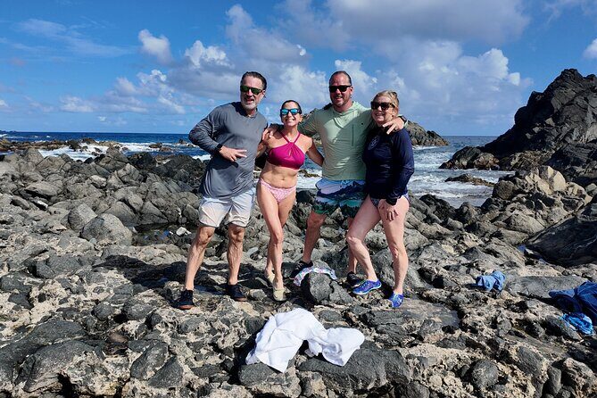 National Park Arikok Jeep Adventure - Conchi Natural Pool: when calm water turns into snorkeling time