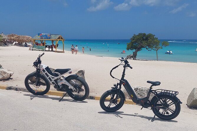 Oranjestad Culture Heritage and Coastal Electric Bike Experience - Eagle Beach and Druif Beach: Short Stops, Big Payoff