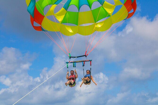 Parasailing and Photography Session Experience - Harness Fit: Single, Tandem, or Triple Based on Weight and Wind