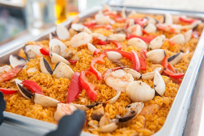 Premium Morning Snorkel Sail with Champagne Brunch - Food and drinks: breakfast pastries to seafood paella (with mimosas timed in)